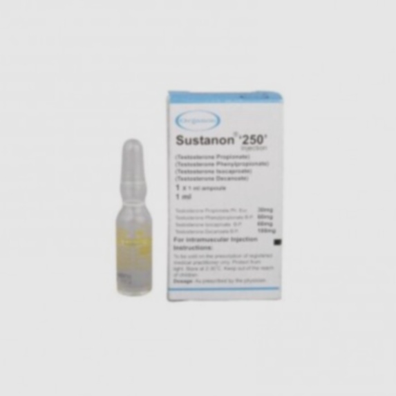 Flacon de Suston et seringue